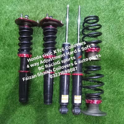 Honda civic X fc6 Coilovers BC RacinG sports