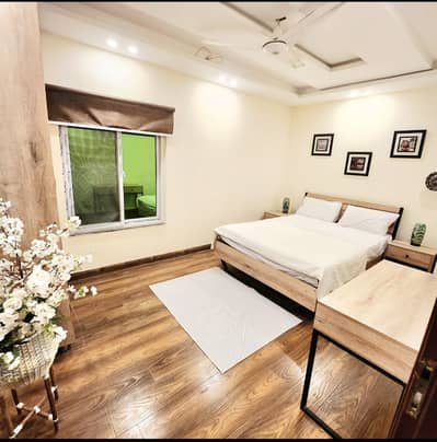 Daily basis Short Stay 1 bad room furnished apartment available in gulbarga green islamabad