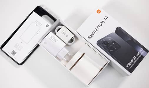 Redmi Note14/8GB. RAM  256GB. MEM