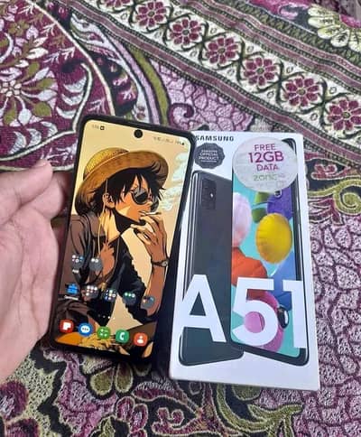 SAMSUNG A51 5G IN DISPLAY FINGER WITH BOX