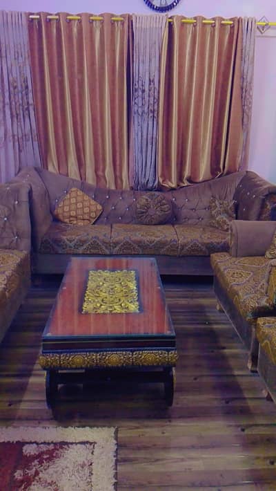 sofa set 7 seater argent sale