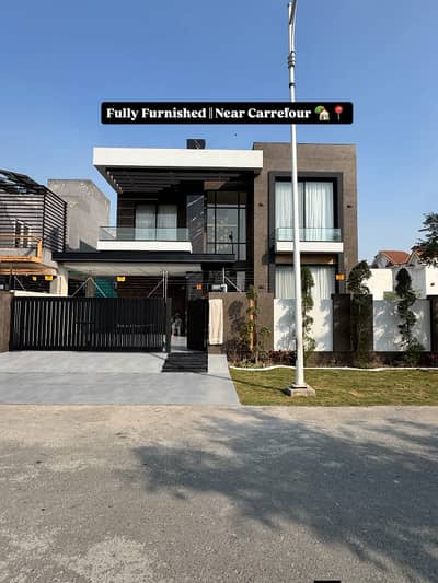 One kanal Luxury Fully Furnished Modern Architecture Design House Available For Sale in DHA Phase 7 Lahore.