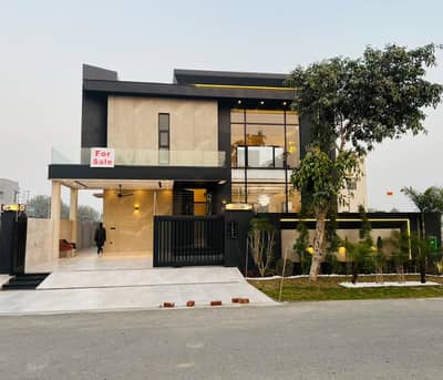 BRAND NEW MODERN DESIGN ELEGANT AND SUPER HOT LOCATED BUNGALOW IS AVAILABLE IN THE BEST BLOCK OF DHA LAHORE.