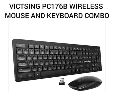 VICTSING PC176B WIRELESS MOUSE AND KEYBOARD COMBO