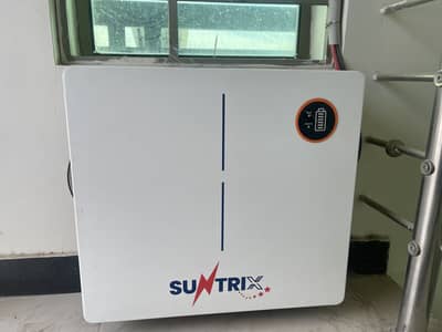 SuntRix Lithium  battery  only One month used  with warranty card