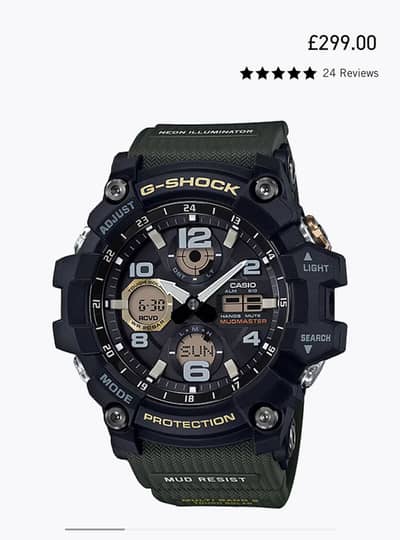 Casio G-Shock GWG-100-1A3ER MASTER OF G MUDMASTER