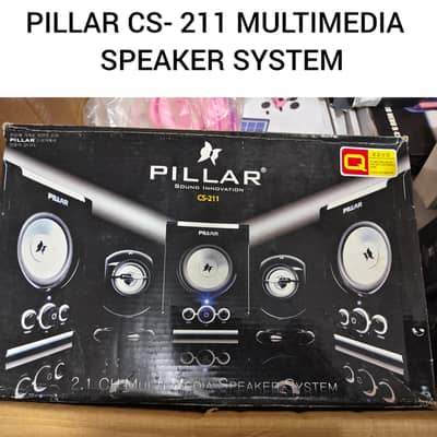 PILLAR CS-211 MULTIMEDIA SPEAKER SYSTEM