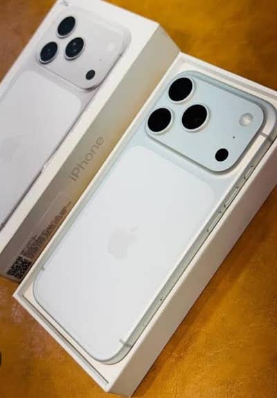 17 Pro Max FU LLA 256GB 100%-BH With Box Complete Sim Time Available