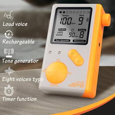 JOYO Digital Metronome Tone Generator 2 in 1 Rechargeable