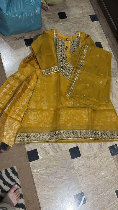 Ready to wear 3pc ladies dress