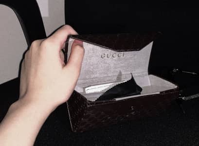 Gucci Oval Frame Sunglasses