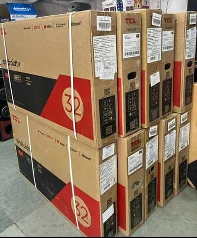 tcl 32 inch led tv Android smart 4k 1 year Warranty