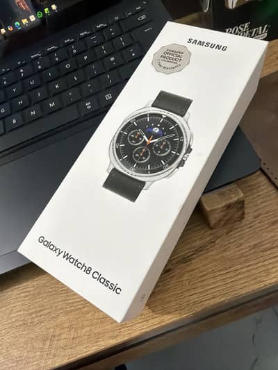 Samsung Watch 8 Classic – Like New (4 Days Used)