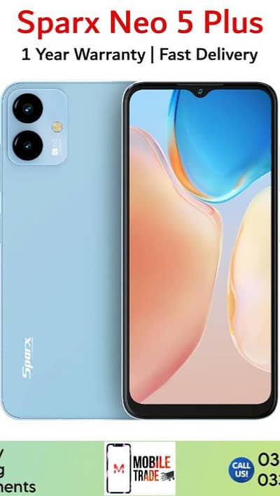 sparx neo 5 plus not sale 3GB 64GB original