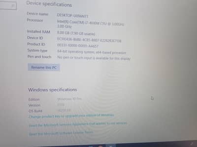 Core i7 4th Gen | 8GB RAM | 128GB SSD | HP Pro Book.