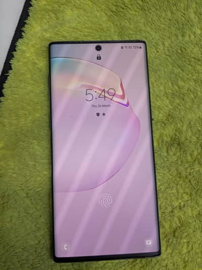 samsung note 10 5G with box