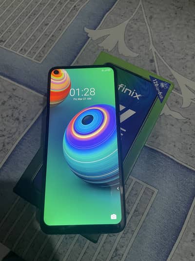 Infinix note 7 6/128 with box