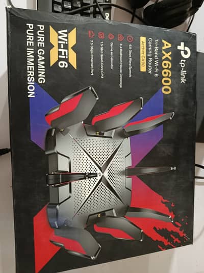 TP‑Link Archer GX90 AX6600 Tri‑Band Wi‑Fi 6 Gaming Router