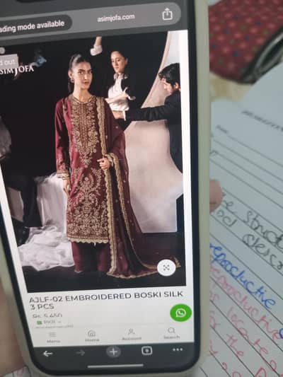 Asim jofa collection orignal suit net rupata