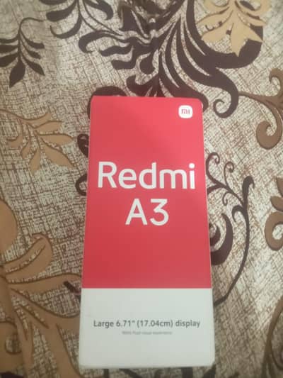 redmi A3 good condition