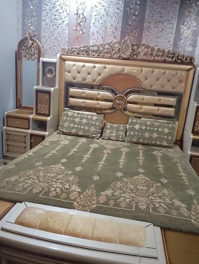 Bed Set, Bridal bed Set, Bed set with dressing , Divan sofa