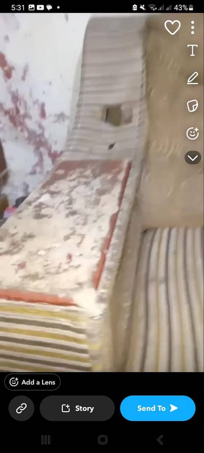 Sofa Deewan 3 seters.