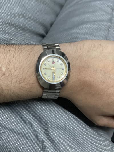 Rado diastar sapphire glass sapphire diamonds automatic      Seiko