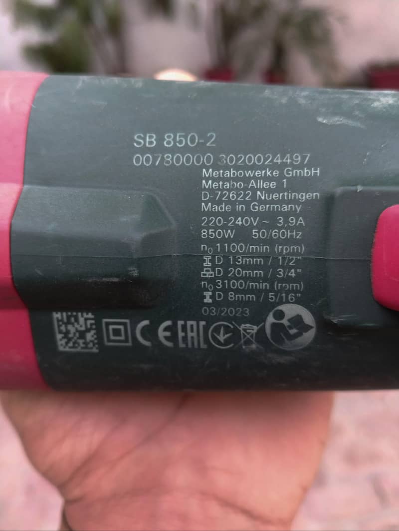 Drill machine with Hammering original imported 3