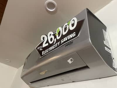 Urgent sale Dawlance inverter 1 ton best condition new ac