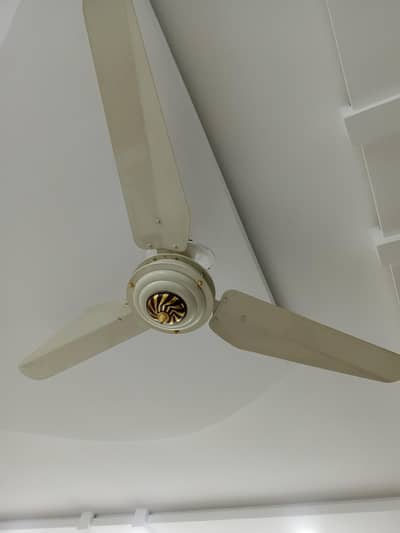 Arc ceiling fan