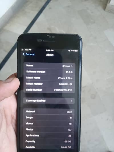 All ok ha pta approved 128 gb front canera speaker or finger nai chlta