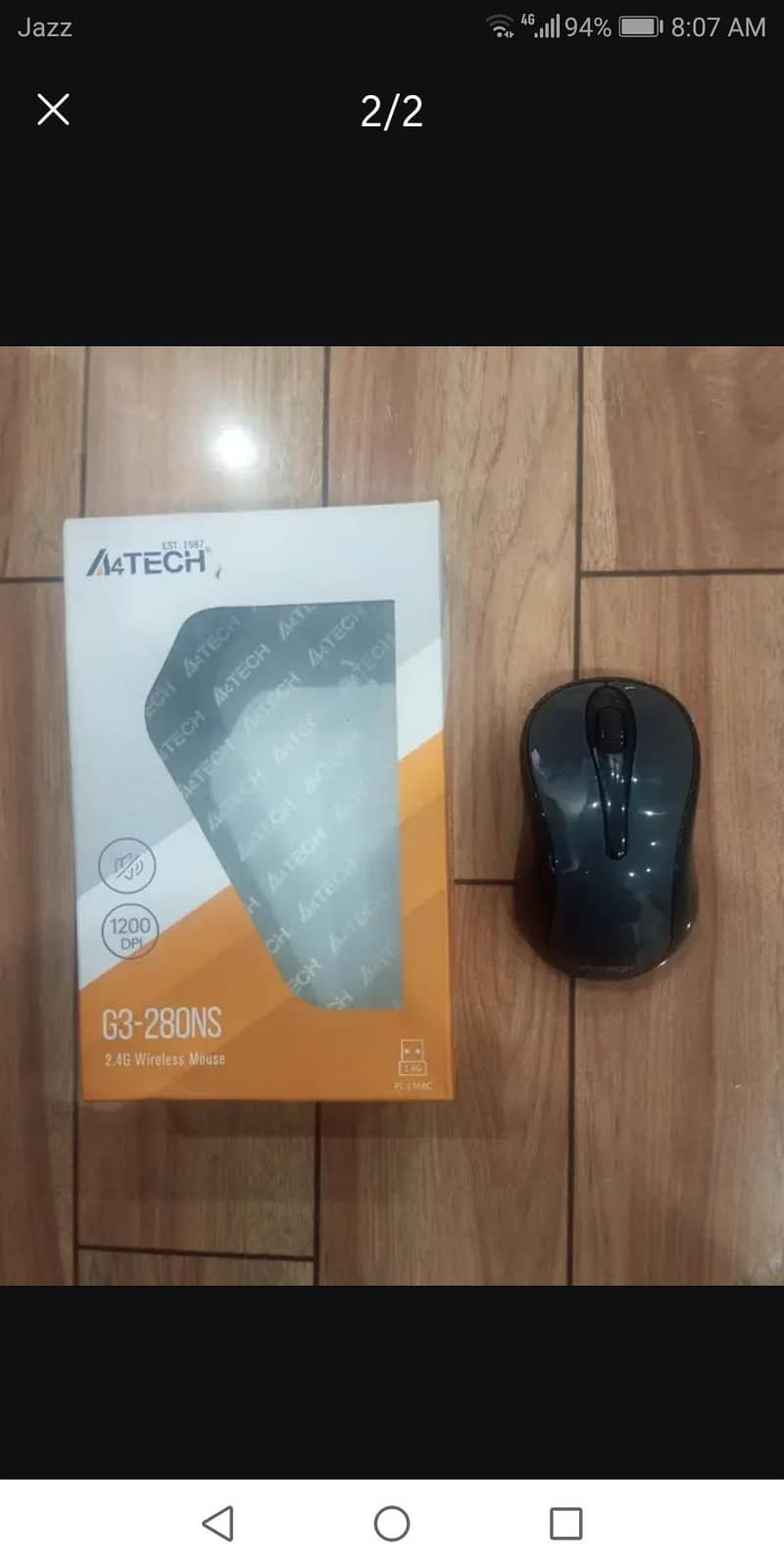 A4 tech wireless mouse new 1