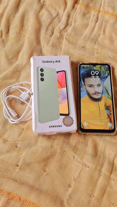Samsung A14 full Box 6/128
