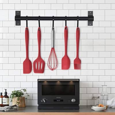 Silicone Spatula Set – 5 Pcs | Heat Resistant | Premium Quality