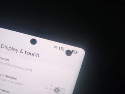 Google pixel 7pro Minor dot