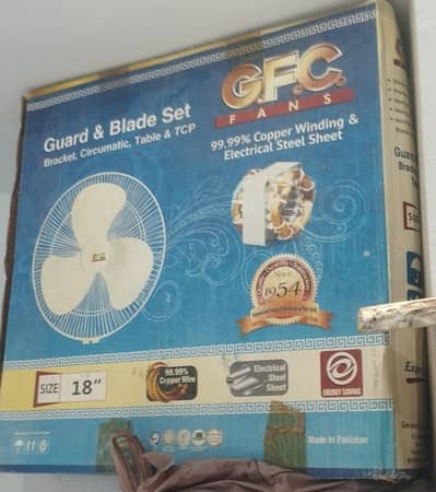 GFC brand New fan available in very reasonable price.