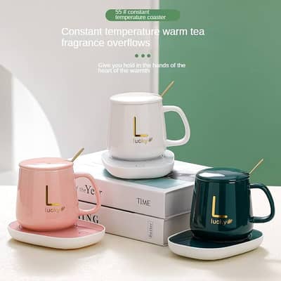 Coffee Mug Warmer Set – Keep Your Drink Hot Anytime