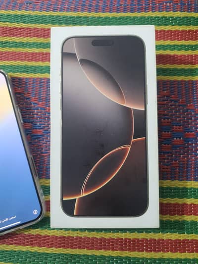 iPhone 16 Pro Max 256GB Desert Titanium selling non pta