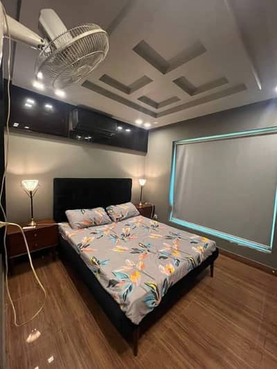 1 Bed Fully Furnished Flat For Rent Hot Location In Sector C Bahria Town Lahore