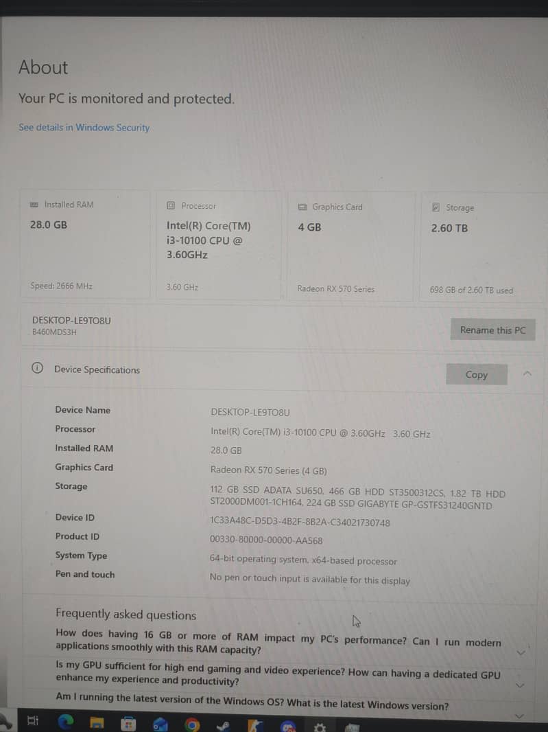 10th gen processor 1