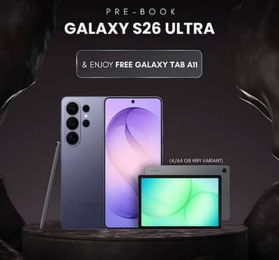 Samsung S26 Ultra 12/256 GB Official PTA