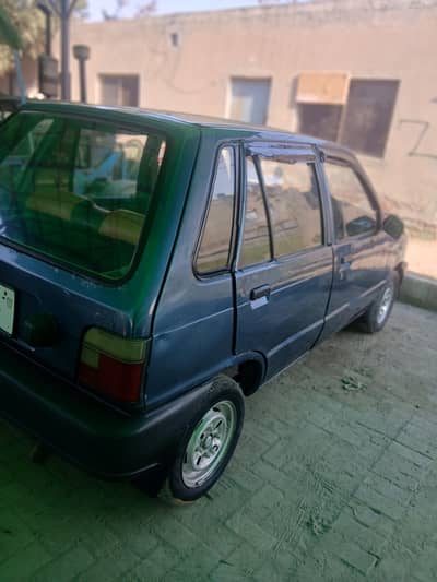 I am selling Suzuki mehran car beautiful new battery tyre 80% engine