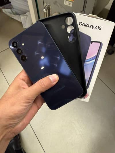 Samsung A15 8-256 new condition
