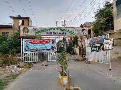 Ideally Located Residential Plot For sale In Eden Boulevard Housing Scheme Available