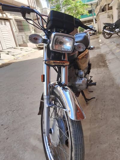 Honda cg 125 gold edition unregistered
