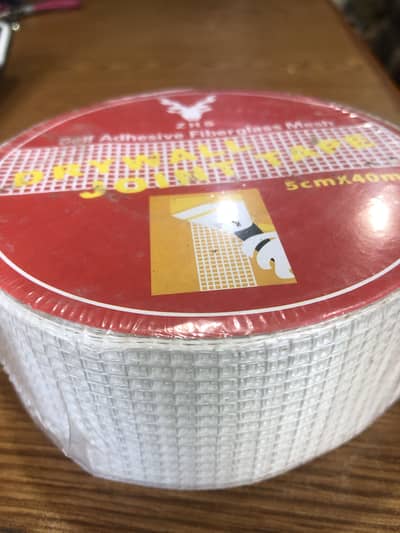 Heavy duty drywall joint tape - adhesive mesh joints and cracks