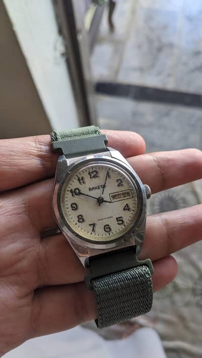 Raketa automatic watch