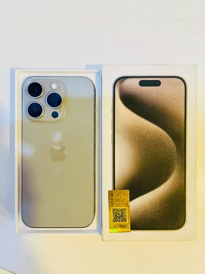 Iphone 15 pro 256gb PTA approved