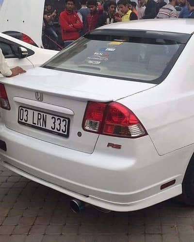 Civic 2003-2006 Lip Spoiler Plastic Genuine New Condition