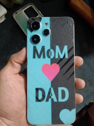 Xiaomi redmi 12 pta approved 8/256 panel change back crack hay